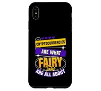 Las criptomonedas son de lo que se trata los cuentos de hadas Carcasa para iPhone XS Max