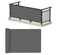 Las Cubiertas para barandillas de Balcones Exteriores Son a Prueba de Viento, protegen contra los Rayos UV, brindan privacidad y Son Altamente Resistentes a la Intemperie, lo Que Las Hace ad