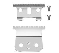 Las cuchillas T Outliner se adaptan a Andis T Outliner, G, GO, GTO, GTX, Headliner LS2, LS3 de repuesto, cuchillas cortadoras, ya montadas (1 unidad)