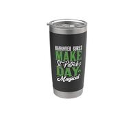 Las curas de la resaca hacen que el día de San Patricio sea mágico Vaso térmico de acero inoxidable de doble pared