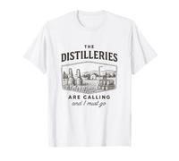 Las destilerías están Llamando y Debo IR (Whisky) Camiseta