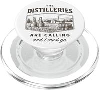 Las destilerías están Llamando y Debo IR (Whisky) PopSockets PopGrip para MagSafe