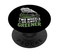 Las dos ruedas son siempre más ecológicas para desplazarse en bicicleta PopSockets PopGrip Adhesivo