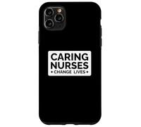 Las enfermeras cariñosas cambian vidas - Funny Nurse Carcasa para iPhone 11 Pro Max