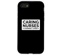 Las enfermeras cariñosas cambian vidas - Funny Nurse Carcasa para iPhone SE (2020) / 7 / 8