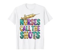Las Enfermeras Llaman a Las vacunas Profesional médico Camiseta