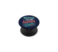 Las Enfermeras Son Solo superhéroes disfrazados Healthcare Hero 3 PopSockets PopGrip Adhesivo
