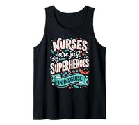 Las Enfermeras Son Solo superhéroes disfrazados Healthcare Hero 5 Camiseta sin Mangas