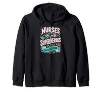 Las Enfermeras Son Solo superhéroes disfrazados Healthcare Hero 5 Sudadera con Capucha