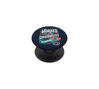 Las Enfermeras Son Solo superhéroes disfrazados Healthcare Hero 6 PopSockets PopGrip Adhesivo
