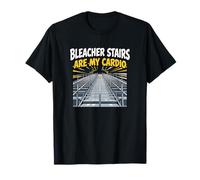 Las escaleras de la grada Son mis Padres de Deportes cardiovasculares Camiseta