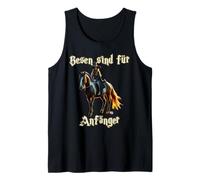 Las escobas son para principiantes, brujas divertidas y caballos Camiseta sin Mangas