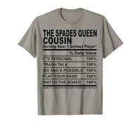 Las Espadas Reina Primo Divertido primos Hombres Mujeres reunión Familiar Camiseta