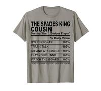 Las Espadas Rey Primo Divertido primos Hombres Mujeres reunión Familiar Camiseta