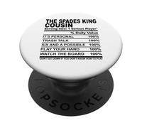 Las Espadas Rey Primo Divertido primos Hombres Mujeres reunión Familiar PopSockets PopGrip Adhesivo