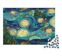 Las Estrellas Brillan Puzzle 1000 Piezas De Cartón Grueso Puzzle Anti Estrés Adultos para Juegos De Mesa para Adultos como Regalo Original 52x38cm/1000pcs