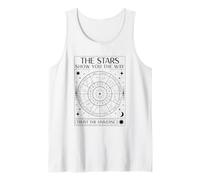 Las Estrellas te Muestran la Forma en Que confías en el Universo (Signos del zodíaco) Camiseta sin Mangas