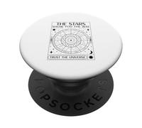 Las Estrellas te Muestran la Forma en Que confías en el Universo (Signos del zodíaco) PopSockets PopGrip Adhesivo