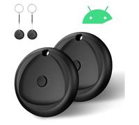 Las etiquetas Android Tarcker funcionan con la aplicación Find Hub, identificador de llaves inteligente con volumen de alarma de 80 dB, batería reemplazable, localizador de artículos impermeable IP67