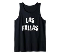 Las Fallas Valencia Vacaciones en España Camiseta sin Mangas