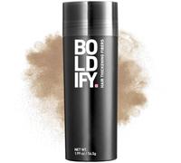 Las fibras capilares BOLDIFY (56,5 g) rellenan el cabello fino y debilitado para una apariencia instantáneamente más gruesa y completa - fórmula superior - para mujeres y hombres - Rubio oscuro