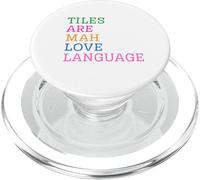 Las fichas de Mahjong Son mi lenguaje de Amor PopSockets PopGrip para MagSafe