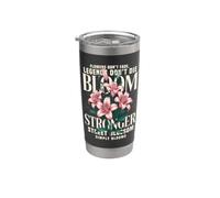 Las flores no se desvanecen, las leyendas florecen Vaso térmico de acero inoxidable de doble pared