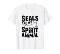 Las focas Son mi espíritu Animal Cool Seal Lover Camiseta