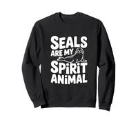 Las focas Son mi espíritu Animal Cool Seal Lover Sudadera