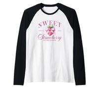 Las fresas dulces son mi pasión desde 1992 Camiseta Manga Raglan
