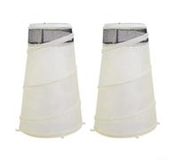 Las fundas de protección de invierno para plantas combinan materiales de malla y tela para mantener alejados las heladas y los animales, con un diseño superior para una fácil instalación en el jardín