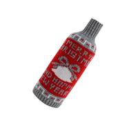 Las fundas para botellas de vino de punto mejoran la atmósfera del festival y son adecuadas para reuniones familiares y empaques de regalos de Navidad