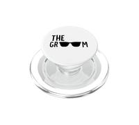 Las Gafas de Sol del Novio Despedida de Soltero Marido Boda Matrimonio PopSockets PopGrip para MagSafe