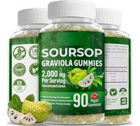 Las gomitas de frutas Thorn, 2000mg por porción, o regeneración celular, mejora la inmunidad, el soporte digestivo, las propiedades antioxidantes*, sin gluten