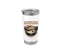 Las Grandes Montañas Humeantes EE.UU. Tennessee Vaso térmico de acero inoxidable de doble pared