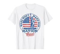 Las guerras no harán de Nuestra nación una Gran Estatua de la Libertad Camiseta