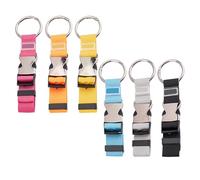 Las Hebillas De Cierre De La Correa De 6 Partes, Hebillas Multifunción, Accesorios De Viaje, Adecuados para Cinturones De Equipaje, Mochilas Y Carros.