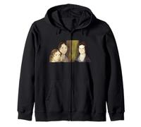 Las Hermanas Bronte Retrato Branwell Bronte Sudadera con Capucha