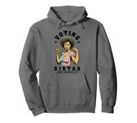 Las Hermanas Que votan lo están Haciendo, Graciosa Mujer Negra votante, Bandera de EE. UU. Sudadera con Capucha