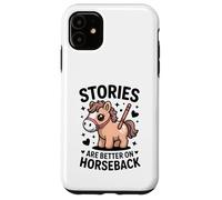 Las Historias Son Mejores a Caballo Lindo Pony Rider Carcasa para iPhone 11