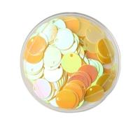 las hojas brillantes para la costura, adornos sueltos del círculo de las lentejuelas PVC 10g multicolor 10-30m m for la costura boda