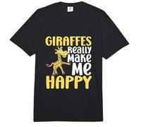 Las Jirafas me Hacen Feliz, no Tan Divertida Jirafa Comfort Colors Adult Heavyweight T-Shirt