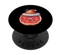 Las jugosas Frutas navideñas adoran a los Veganos PopSockets PopGrip Adhesivo