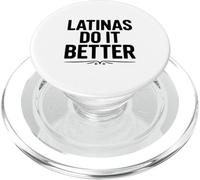 Las Latinas lo Hacen Mejor empoderamiento Humor PopSockets PopGrip para MagSafe