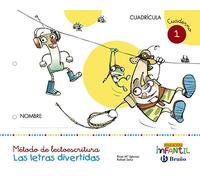 Las Letras Divertidas Educacion Infantil 3 Años Cuadrícula Cuaderno 1
