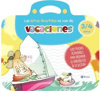 Las letras divertidas se van de vacaciones. 3-4 años: Con muchas actividades para preparar el aprendizaje de la lectura (Castellano - A PARTIR DE 3 ... aventuras de las letras y los números)