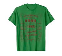 Las Leyendas Nacen En Abril 1995 Regalo Hombre 29 Años Camiseta, Hombre, Verde Kelly, M
