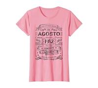 Las Leyendas Nacen En Agosto 1982 Mujer Hombre Camiseta, Mujer, Rosado, XS