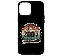 Las Leyendas Nacen En Agosto 2007 Hombre Mujer Retro Carcasa para iPhone 12 Pro MAX