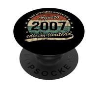 Las Leyendas Nacen En Agosto 2007 Hombre Mujer Retro PopSockets PopGrip Adhesivo